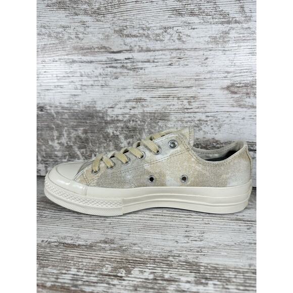 Women's Converse Chuck 70 Ox Low 'Beach Dye' Beige/Cream Sneakers Sz 7 EUC! - Picture 3 of 10